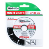 Диск алм. 125х2,4х5,0х22,23мм Multi Craft MOS-DISTAR