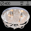 Люстра 5963/400 CR хром 4х40Вт E14 LED-WT ПДУ d400 SDA20