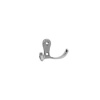 Крючок-вешалка 2-рожковый Кунгур №15 хром эффект (100 шт)