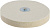 Диск полировальный 227-021 PD d6 FL 125x16mm, войлок, для дрели, HAMMER