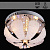 Люстра Y0898/300 CR хром 3х40Вт E14 LED WT ПДУ d300