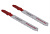 Пилка для лобзика 204-126 JG MT T118G тонкий мет. 50мм шаг 0,8 HSS (2шт)