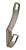 Крючок-вешалка 2-рожковый 04.44.05 "Power" никель
