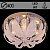 Люстра 55549/400 CR хром 4х40Вт E14 LED-WT ПДУ d400 SDA20