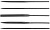 Набор надфилей алмазных (5пр.) 4х160мм (УТ-00001097) ГОСТ