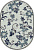 Ковер SILVER d353 (1,4х2м) прямоуг. серый (MERINOS/Россия)