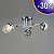 Люстра K2092/3 WT+CH белый+хром 3х60Вт E27 d700 h230 QH22