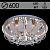 Люстра 5962/600 CR хром 8х40Вт E14 LED WT ПДУ d600 SDA19