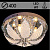 Люстра 55541/400 CR хром 4х40Вт E14 LED WT ПДУ d400 SDA21