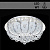 Люстра 5016/600 CR хром 8х40Вт E14 LED-WT ПДУ d600