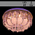 Люстра 55296/600 CR хром 8х40Вт E14 LED-RBP ПДУ d600 SDA20