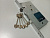 Замок врезной тяж. б/руч. DOORLOCK DL9252K 5сув.кл. 3 риг. ЗЩ (75338)