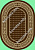 Циновка sz2749a1o (1х2м) овал 11 (VITEBSK/Беларусь)
