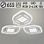Люстра LI8439B/3 WT белый 114Втх7Вт LED 3000-6500К RGB d655 ПДУ+диммер mobile HN22 (светодиодная)