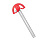 Линейка разметочная 300х25мм 7в1 INOX+AL толщина 1,7мм PROFI VERTEXTOOLS (ГИТ) (3046-6)
