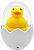 Ночник IN HOME NLA 08-DY-DS УТЁНОК желтый с датчиком освещения 0,5Вт LED