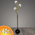 Торшер T2115/3 GD+BK золото+черный LED 3х8Вт h1650 BTH23