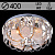 Люстра 5609/400 CR хром 4х40Вт E14 LED-WT ПДУ d400 SDA19