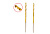 Сверло DR MT  1,5*40/18мм TIN (2шт) мет. HAMMER (202-102)