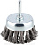 Щетка для дрели  75мм витая-колокольчик