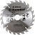 Диск пильный 205-124 CSB WD 200*24*32/30 HAMMER по дереву