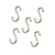 Крючок одинарный набор из 5шт S-hooks AE-414/5pcs