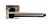 Комплект ручек TRODOS PREMIUM 02-873 SN никель (квадрат) 