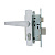 Замок врез. с руч. Д-град ЗЕНИТ ЗВ4.3.01 хром 4англ.кл. пр. риг. м/о 55мм ЗЩ (15шт)
