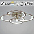 Люстра 09246-0.3-4S Champaign silver (светодиодная)