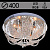 Люстра 5963/400 CR хром 4х40Вт E14 LED-RGB ПДУ d400 SDA19