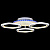 Люстра 05833-0.3-03 LED WH (RGB) (светодиодная)