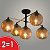 Люстра SYX22009/5 FGD золото 5х40Вт E27 d560 h380