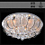 Люстра 5139/600 хром 8х40Вт E14 LED-WH ПДУ d600 ЛГР15